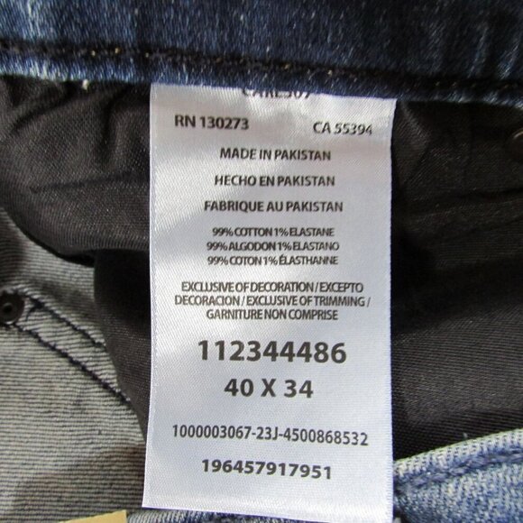 Wrangler Retro Men's 40x34 Slim Fit Bootcut Jeans - 112344486 - Picture 3 of 5